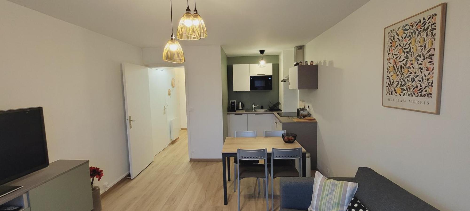 Une Jolie Vue - Appt 2 Pieces Vue Mer Balcon Sud Wimereux Dış mekan fotoğraf