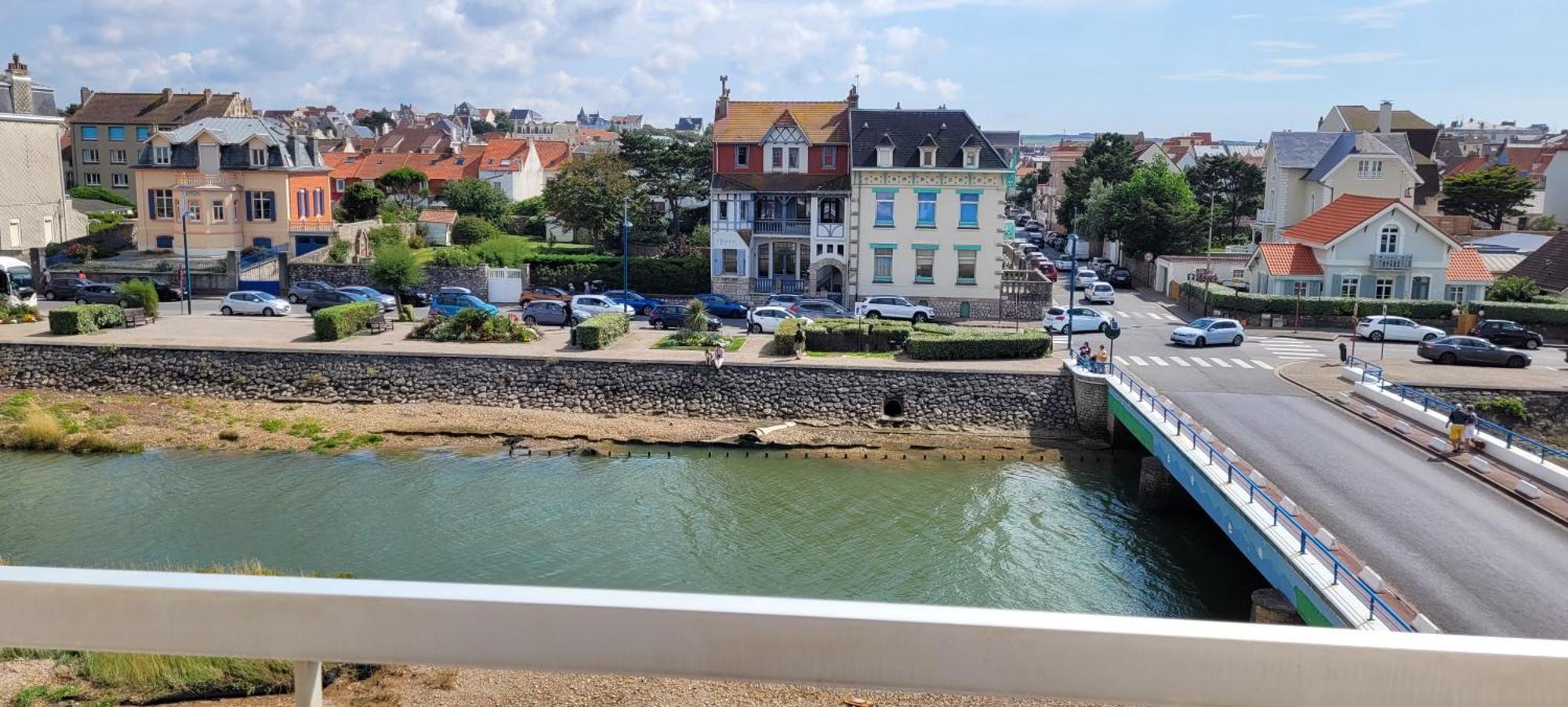 Une Jolie Vue - Appt 2 Pieces Vue Mer Balcon Sud Wimereux Dış mekan fotoğraf