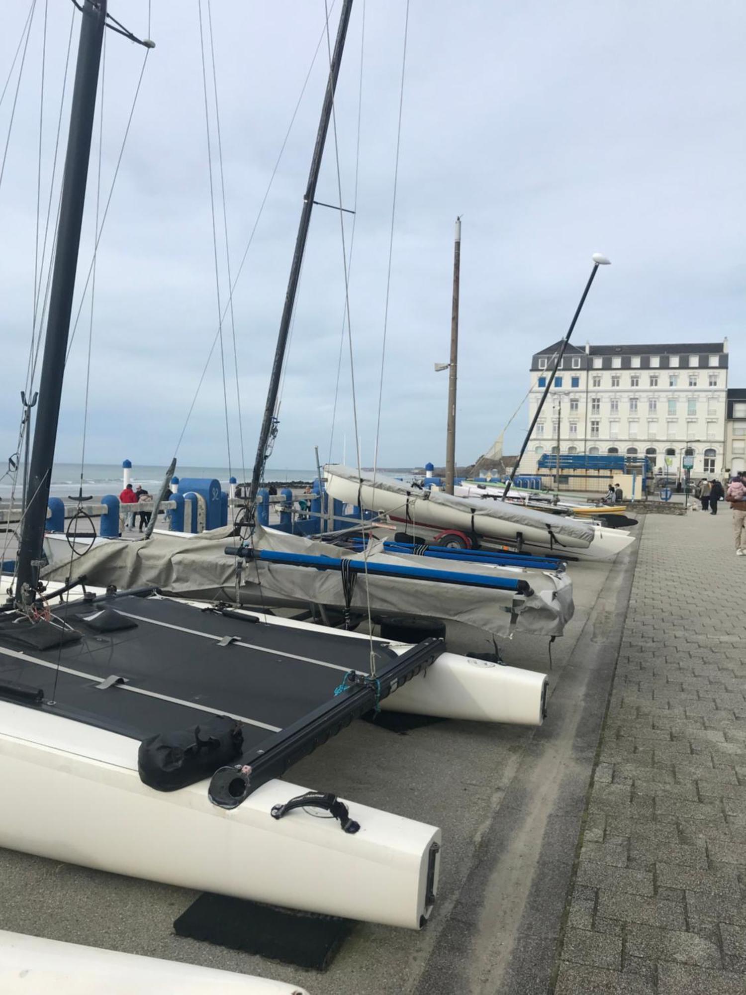 Une Jolie Vue - Appt 2 Pieces Vue Mer Balcon Sud Wimereux Dış mekan fotoğraf