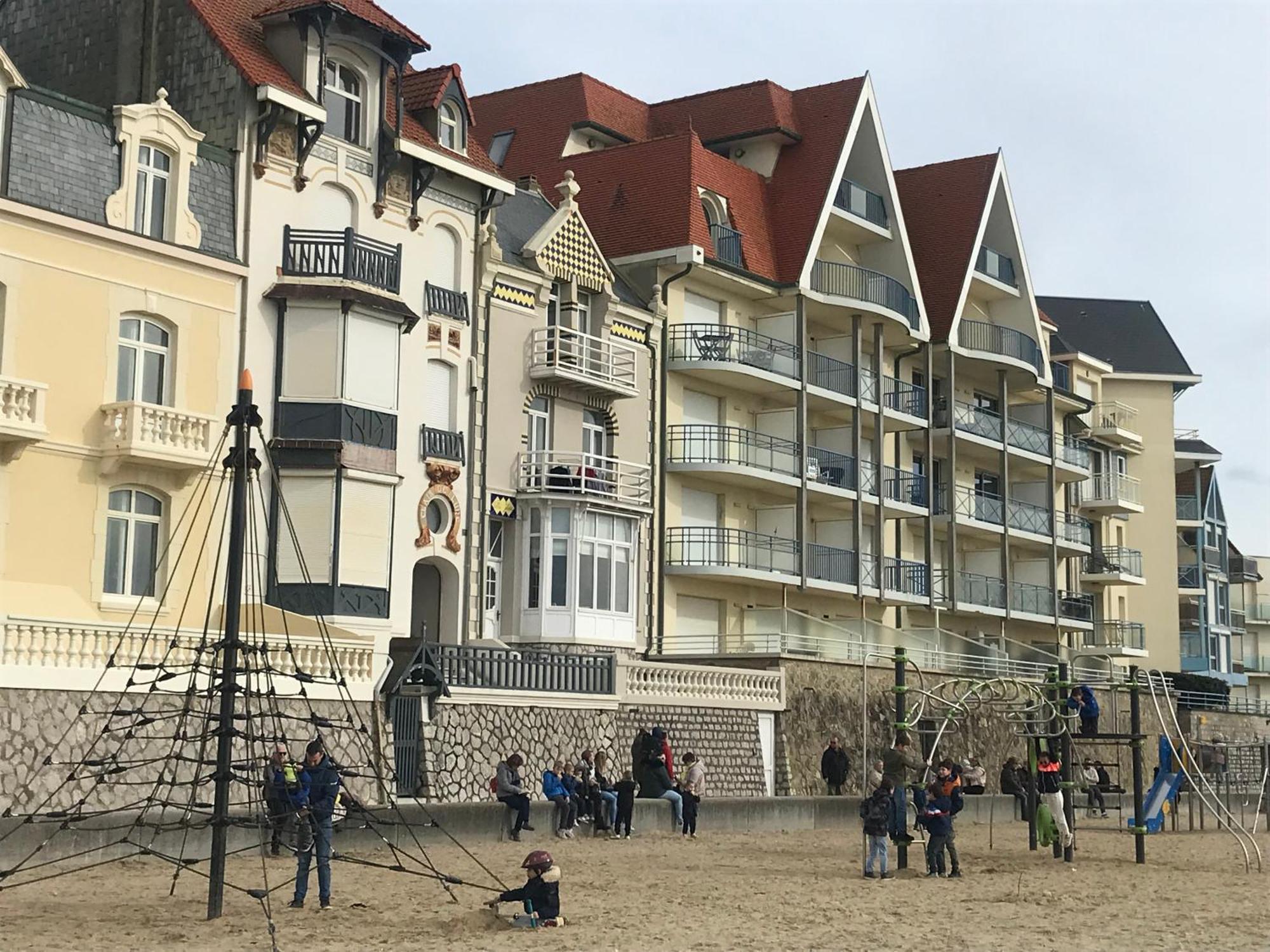 Une Jolie Vue - Appt 2 Pieces Vue Mer Balcon Sud Wimereux Dış mekan fotoğraf